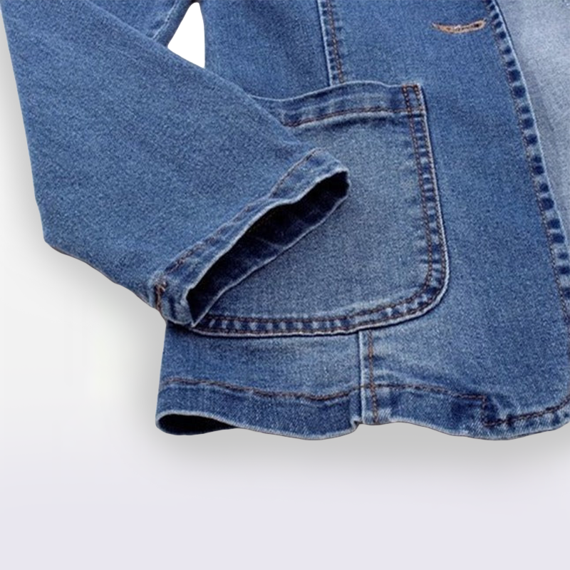 Aelin - Classic Denim Blazer
