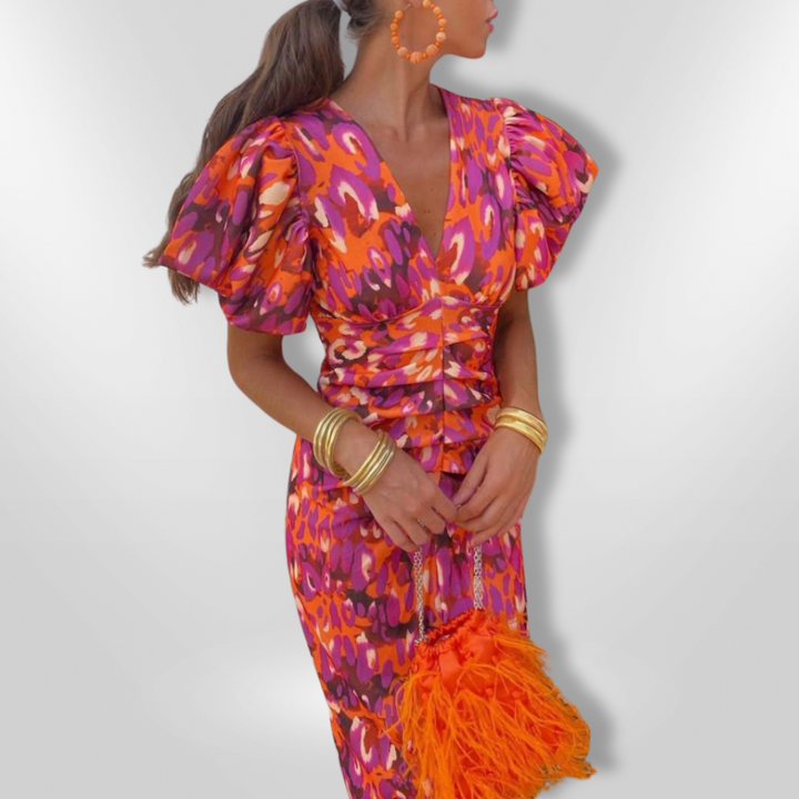 Diana - Vibrant party dress