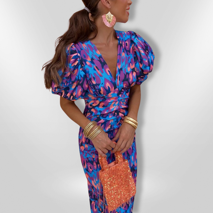 Diana - Vibrant party dress