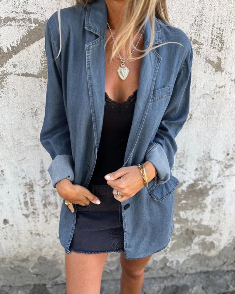 Charley - Denim Blazer