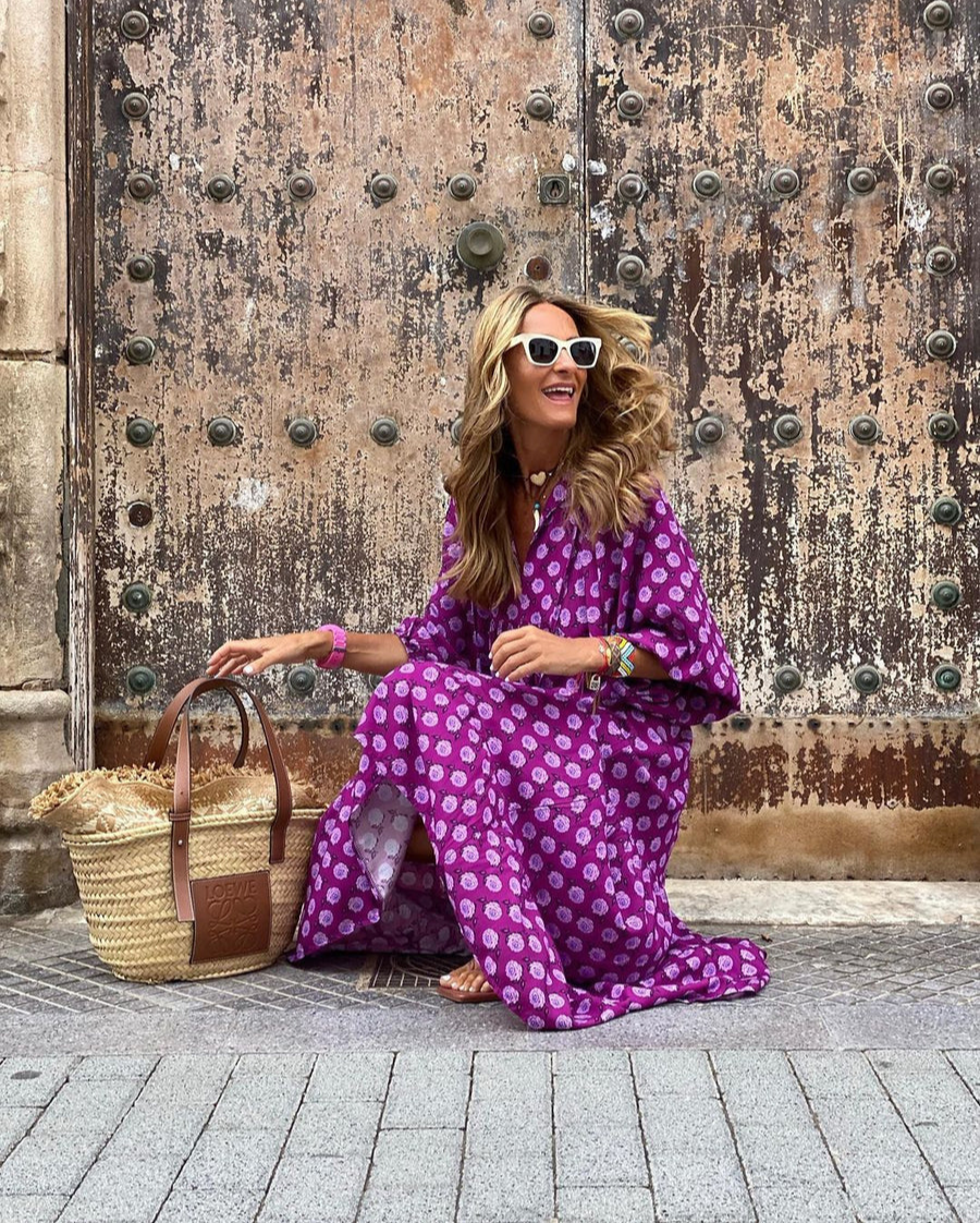 Elin - Boheme Cotton Maxi Dress
