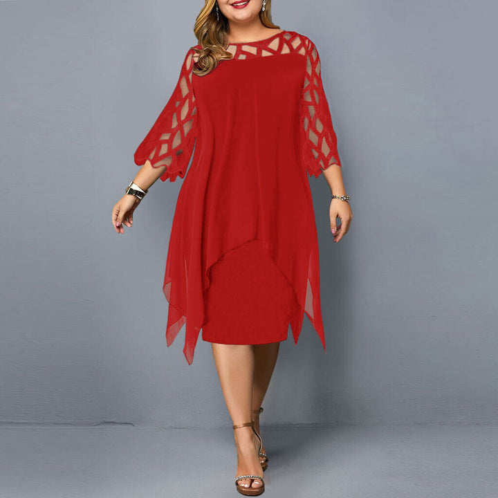 Abelone - Elegant Oversized Midi Dress